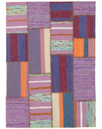 Alfombra de tejido Kilim Patchwork