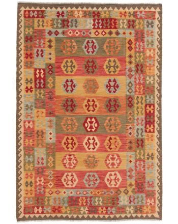 Alfombra de tejido Kilim Afghan