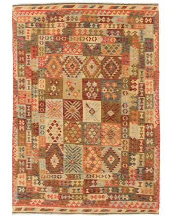 Alfombra de tejido Kilim Afghan