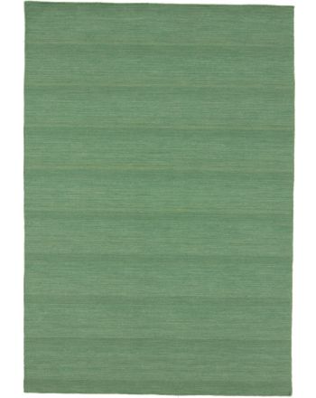 Alfombra de tejido Kilim Loom Verde