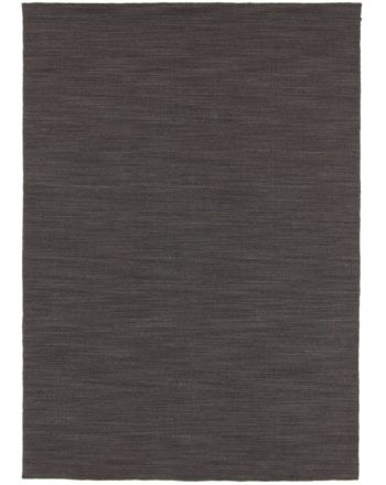 Alfombra de tejido Kilim Loom Negro