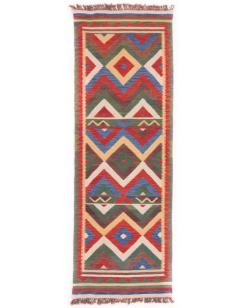 Alfombra de tejido Kilim Qashqai