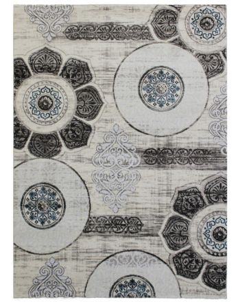 Alfombra Mandala Azul