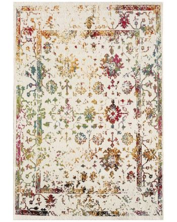 Alfombra Vintage Holy Blanco