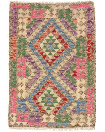 Alfombra de tejido Kilim Afghan