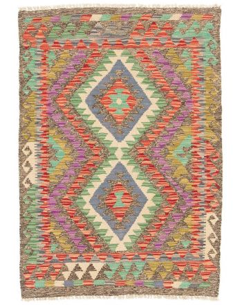 Alfombra de tejido Kilim Afghan