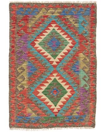 Alfombra de tejido Kilim Afghan
