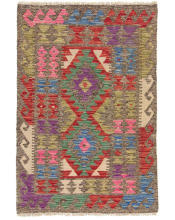 Alfombra de tejido Kilim Afghan