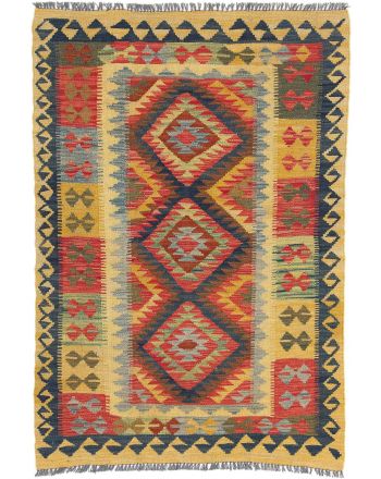 Alfombra de tejido Kilim Afghan