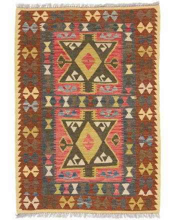 Alfombra de tejido Kilim Afghan