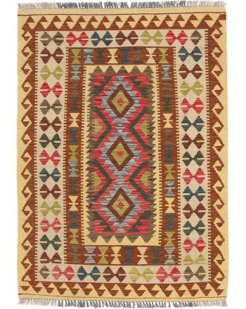 Alfombra de tejido Kilim Afghan