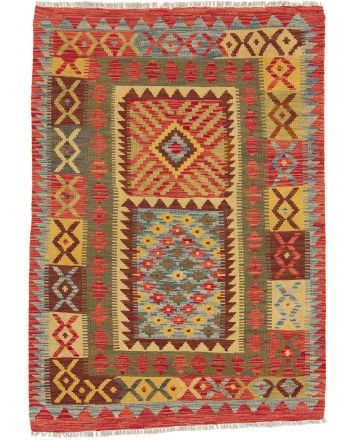 Alfombra de tejido Kilim Afghan