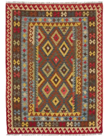 Alfombra de tejido Kilim Afghan