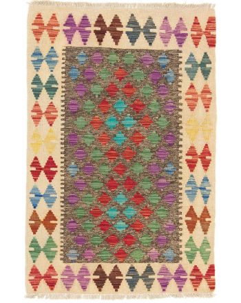 Alfombra de tejido Kilim Afghan