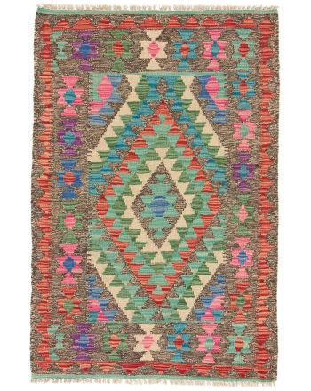 Alfombra de tejido Kilim Afghan