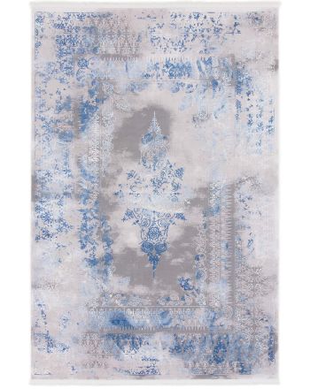 Alfombra Vintage Florena Azul