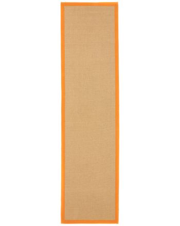 Alfombra de pasillo Sisal Naranja