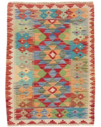 Alfombra de tejido Kilim Afghan