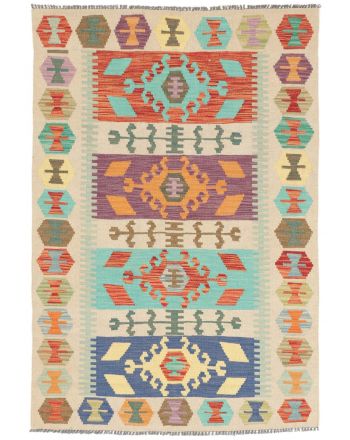 Alfombra de tejido Kilim Afghan