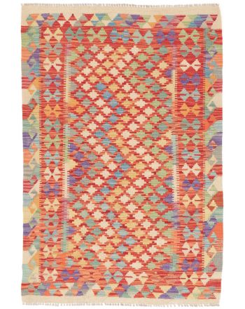 Alfombra de tejido Kilim Afghan