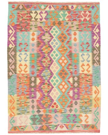 Alfombra de tejido Kilim Afghan