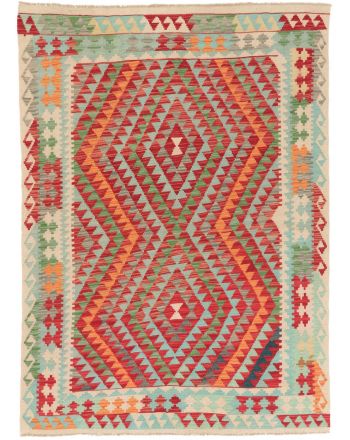 Alfombra de tejido Kilim Afghan