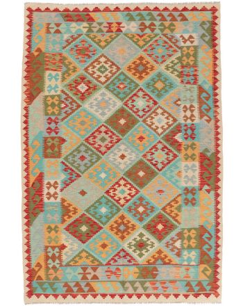 Alfombra de tejido Kilim Afghan