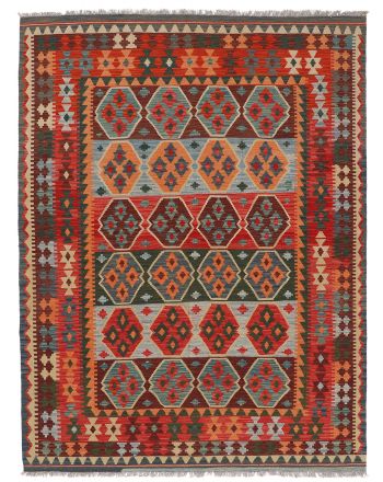 Alfombra de tejido Kilim Afghan