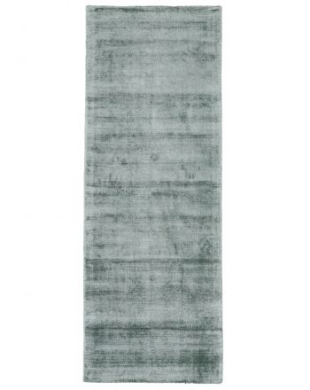 Alfombra de pasillo viscosa Ava Menta