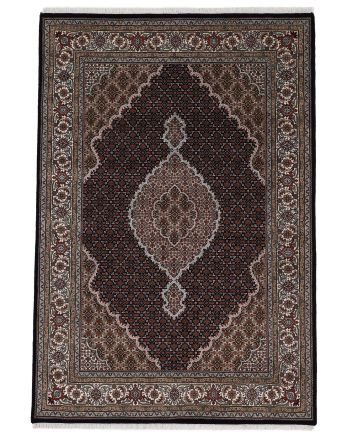 Alfombra Tabriz Mahi Negro