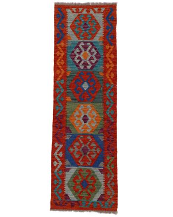 Alfombra de tejido Kilim Afghan