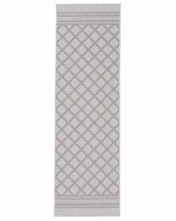 Alfombra de exterior & interior Boho pasillo Beige
