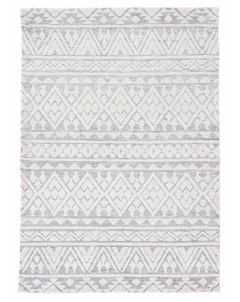 Alfombra Holly Crema/Gris claro