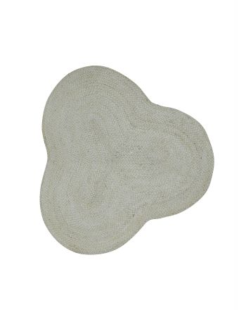 Alfombra de Yute Alia Blanco