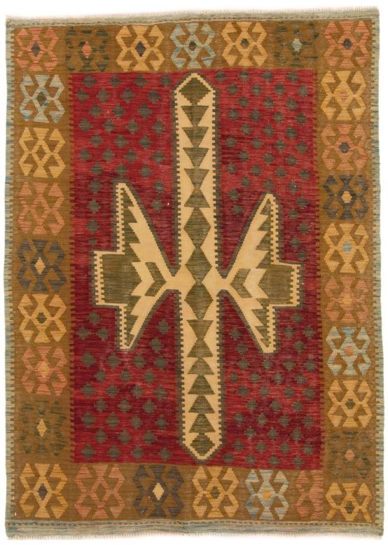 Alfombra de tejido Kilim Afghan