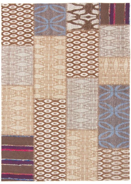 Alfombra de tejido Kilim Patchwork