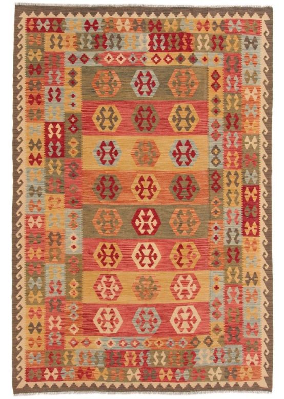 Alfombra de tejido Kilim Afghan