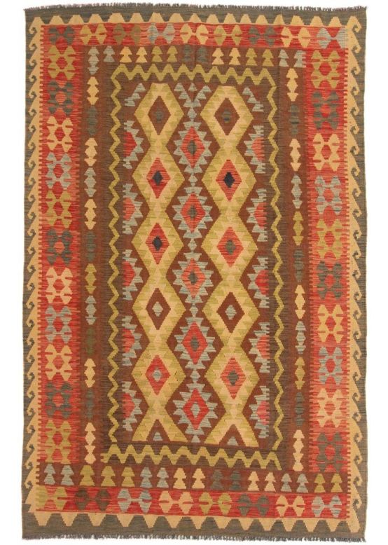 Alfombra de tejido Kilim Afghan