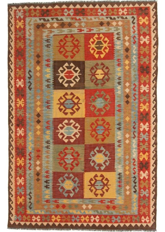 Alfombra de tejido Kilim Afghan