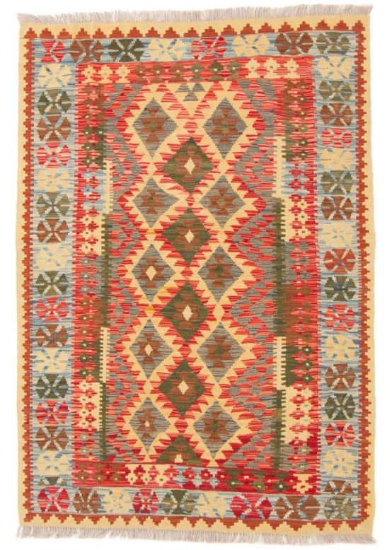 Alfombra de tejido Kilim Afghan