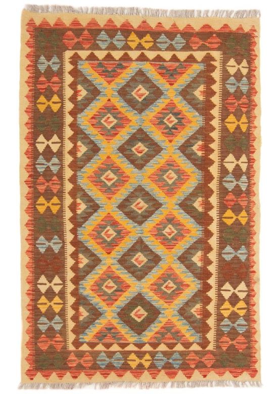 Alfombra de tejido Kilim Afghan