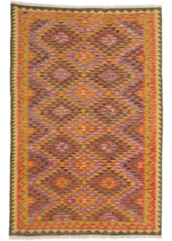 Alfombra de tejido Kilim Afghan