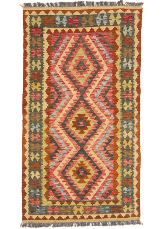 Alfombra de tejido Kilim Afghan