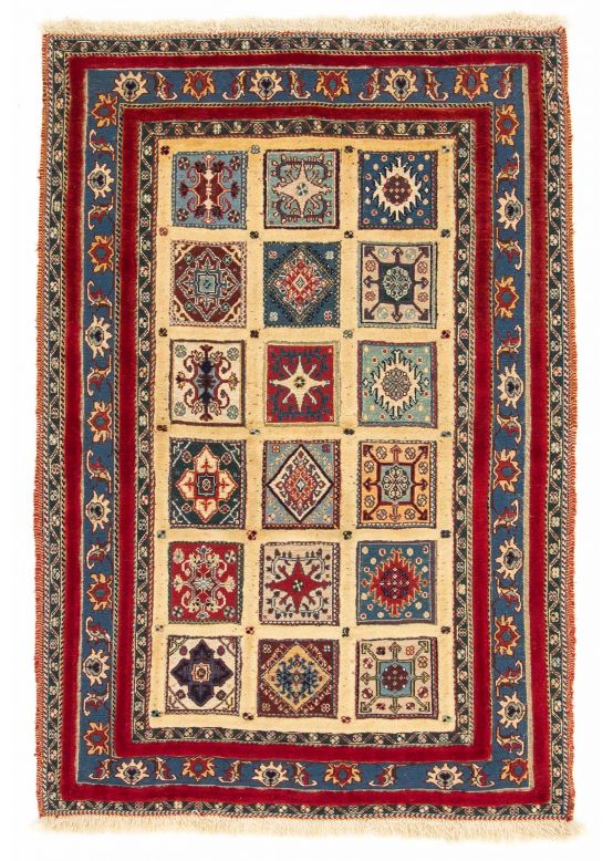 Alfombra de tejido Kilim Qashqai