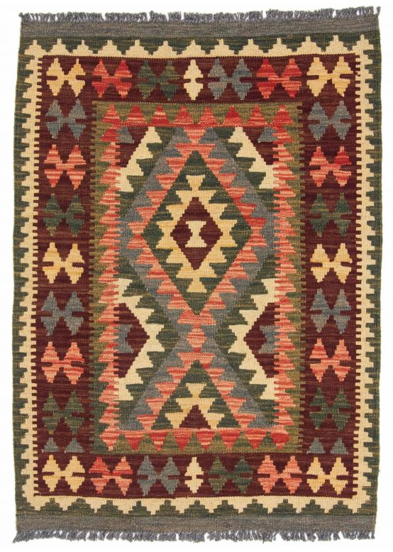 Alfombra de tejido Kilim Afghan