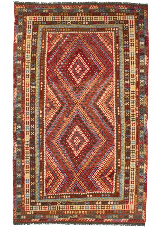 Alfombra de tejido Kilim Afghan