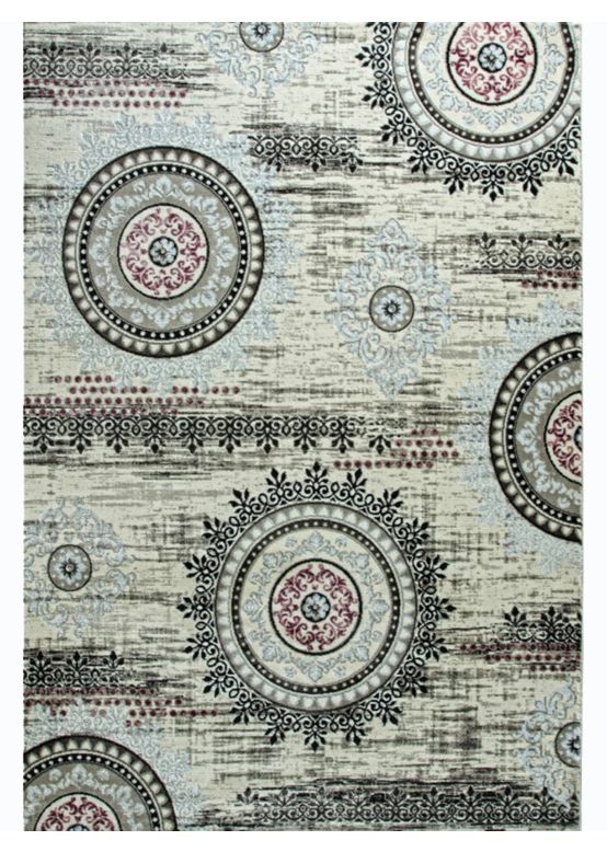Alfombra Mandala Fucsia