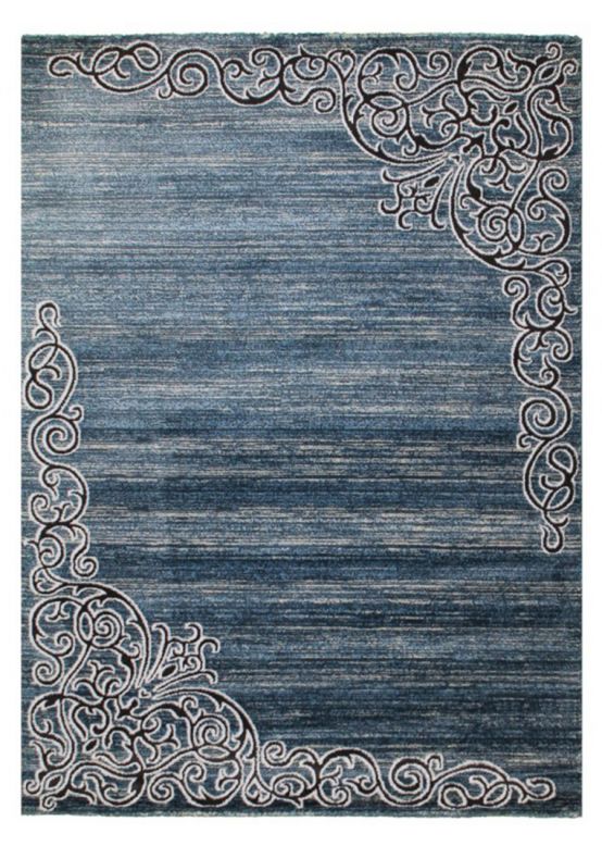 Alfombra Mandala Azul
