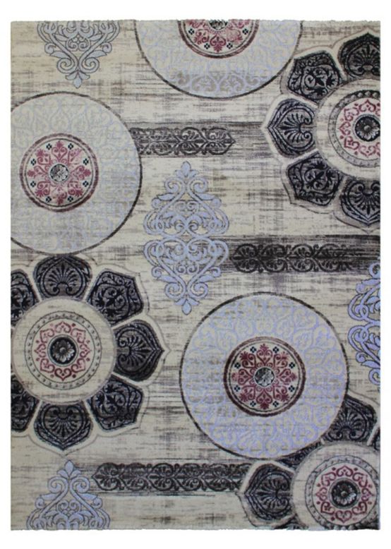 Alfombra Mandala Fucsia