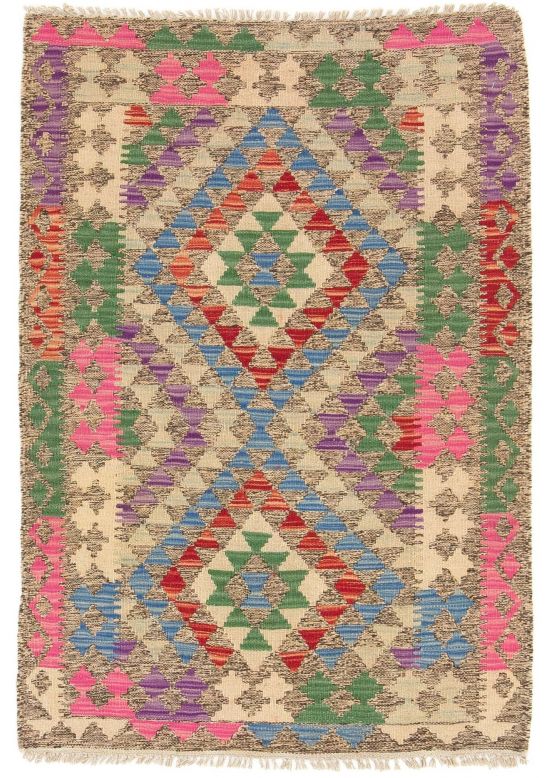 Alfombra de tejido Kilim Afghan